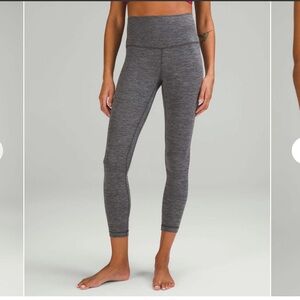 Lululemon Align High-Rise Pant 25" | Heathered Graphite Grey
